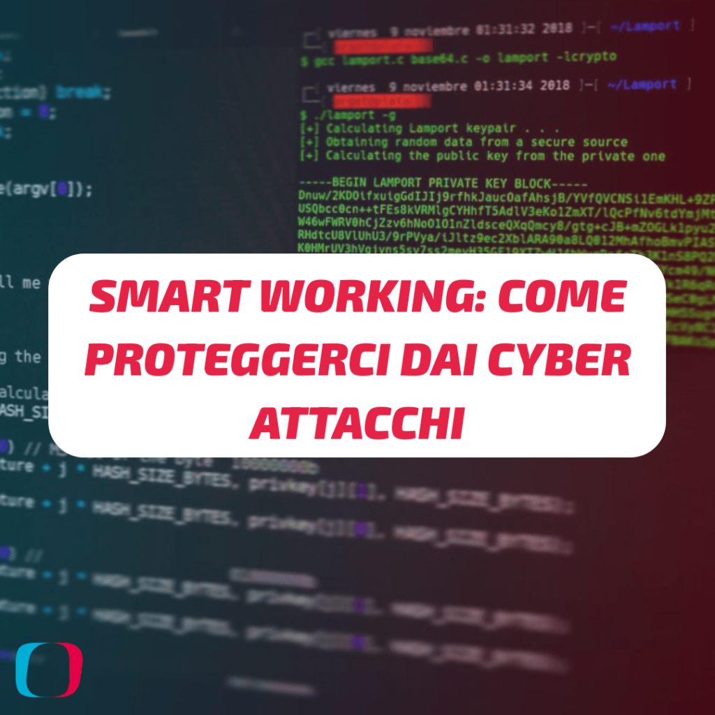 Smart working: come proteggerci da cyber attacchi