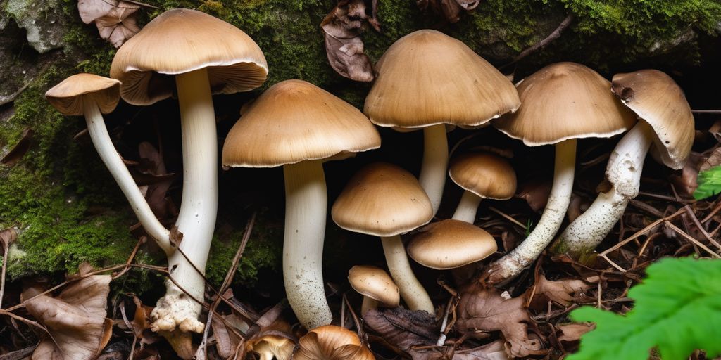 raccolta di funghi in Ticino