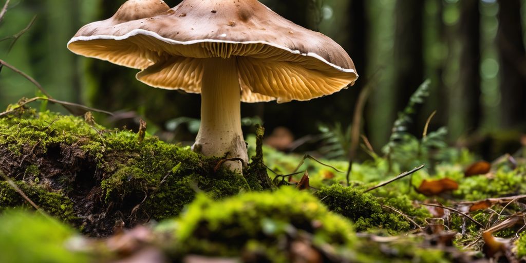 raccolta di funghi in Ticino